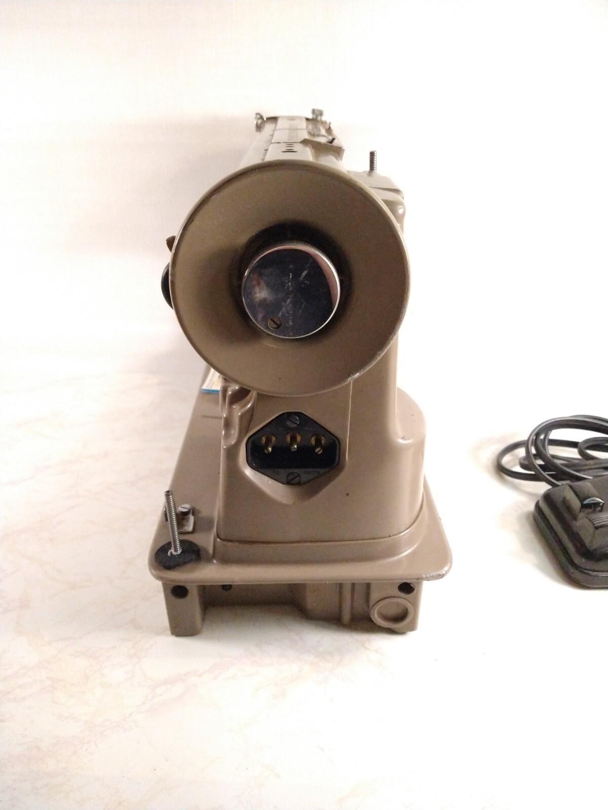 Vintage Singer Model 301A Slant Sewing Machine & Power Cord Pedal