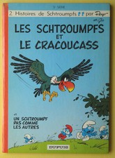 BD SCHTROUMPFS  et le cracoucass tome 5 § EO 1969  § PEYO GOS  TTBETAT(Y2GC23