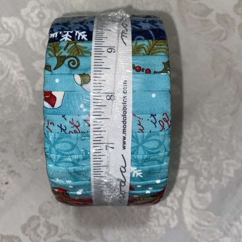 Moda Fabrics “Snow Much Fun” Jelly Roll 2.5” Quilt Fabric Strips NIP - Picture 3 of 5