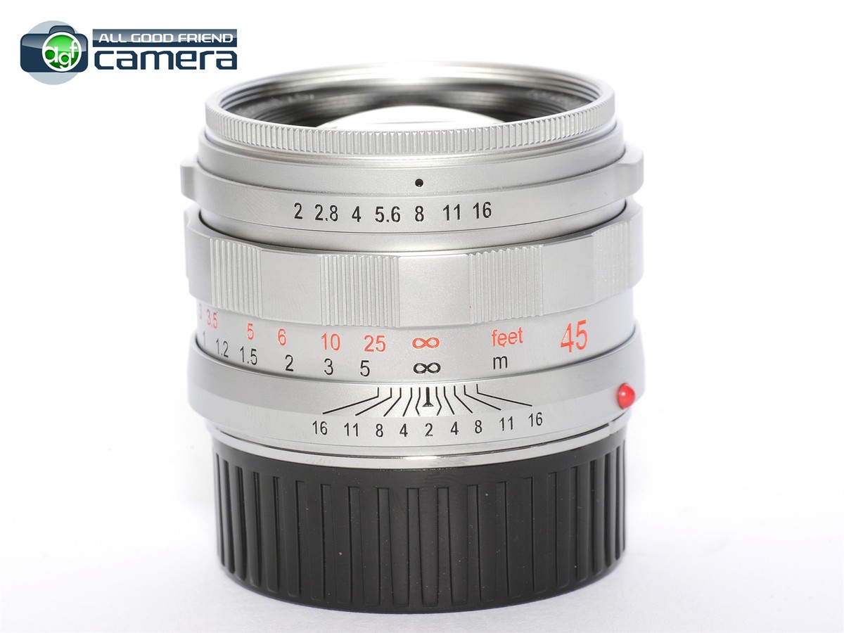 FUNLEADER CONTAX Planar G 45mm F2.0 ライカM Funleader Contax G 45mm F/2 Lens Leica M Mount Rangefinder Coupled