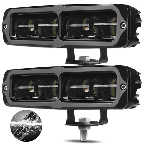 2X 6inch LED Work Light Bar Spot Pods 6D Lens Fog Lamp Driving Truck 4WD SUV ATV - Foto 7