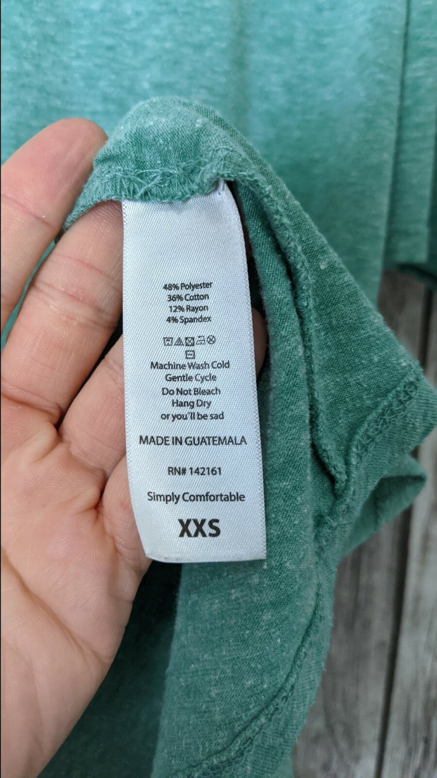 Women's LuLaRoe Solid Green Slightly Heathered Ir… - image 6