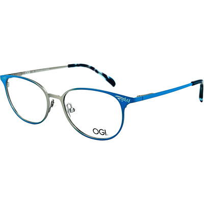 OGI LOL Kids Girls Metal Eyeglass Frame 1832 Turquoise Fade/Turquoise 46-15