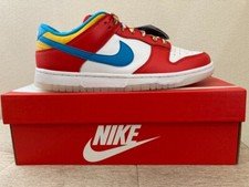 NIKE DUNK LOW QS LEBRON JAMES FRUITY PEBBLES 2022 DH8009-600 HABANERO RED/LASER