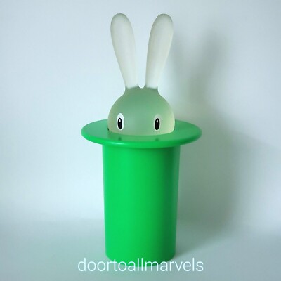 Alessi Italy Magic Bunny Hat Toothpick Holder Dispenser Stefano Giovannoni 1998