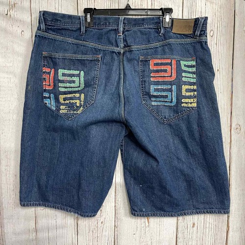 sean john jeans shorts baggy denim