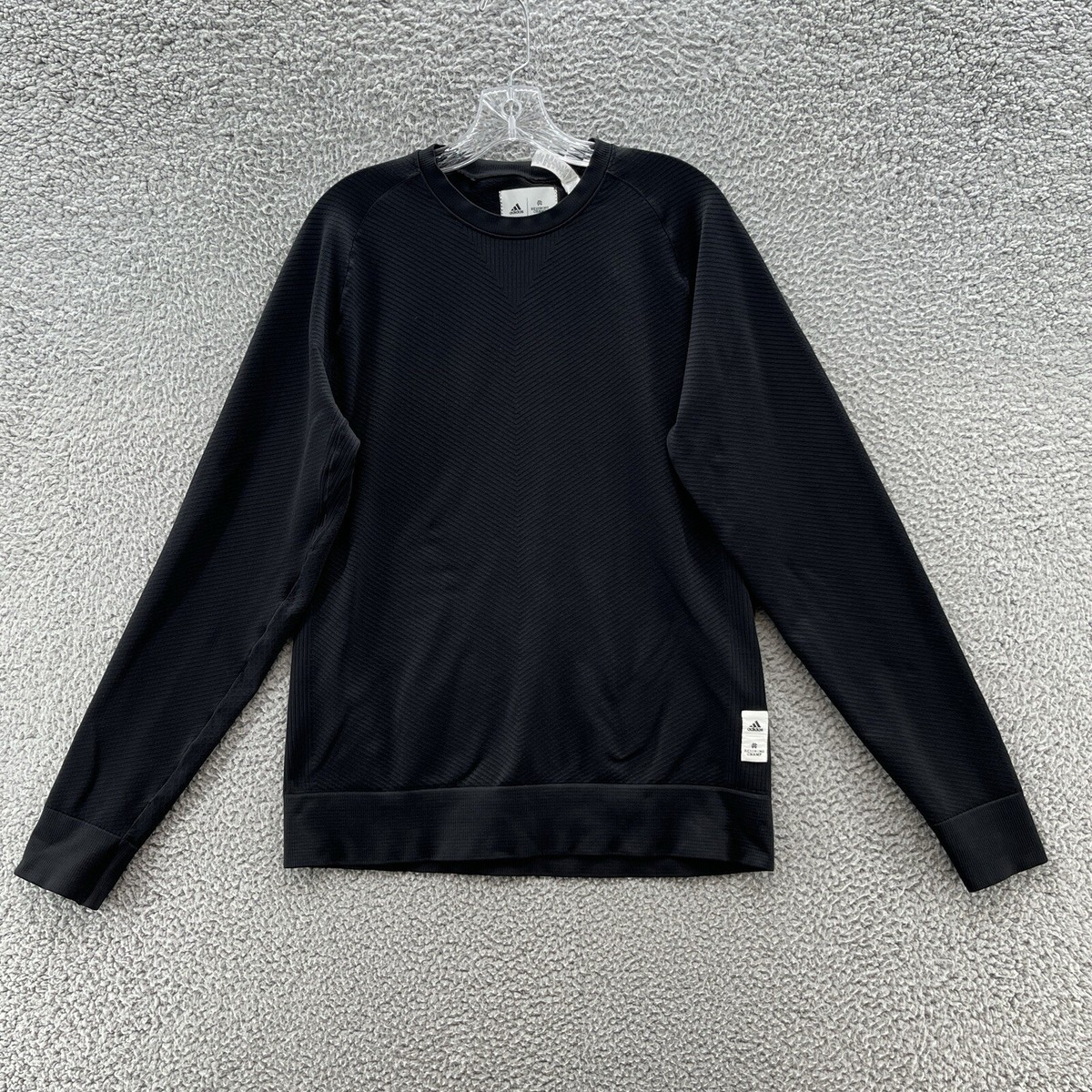 無料配達 Adidas Heavy Textured Black Small Men Shirt Champ Reigning X Lサイズ