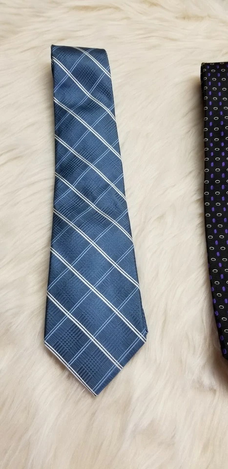 Lote de dos corbatas de seda Huntington y Tasso Ella Foto 3 de 4