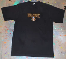 JWM Wholesale Inc US Army Embroidered Black T-Shirt Men's Medium
