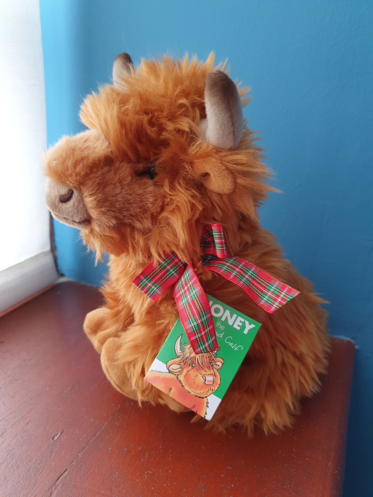 Honey the Highland Calf teddy Highland Cow soft toy HIGHLAND COWS plush cow farm