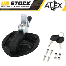 New Door Latch with T-Handle Steel Shaf for Cummins Generator 2 Keys 406-0972-01