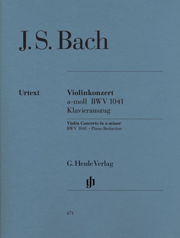 Thumbnail - Konzert Für Violine Und Orchester A-moll Bwv 1041 Johann Sebastian
