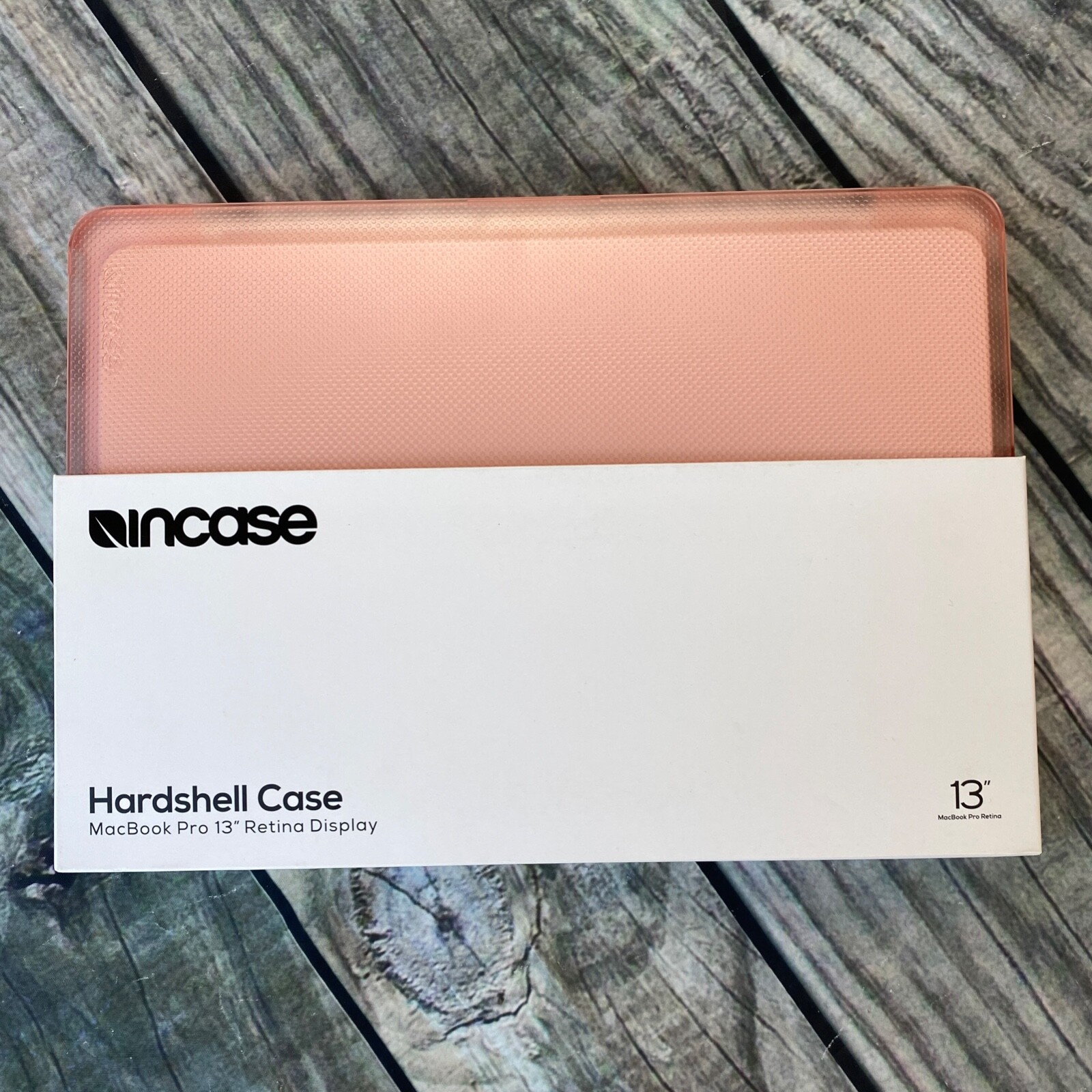 Incase Hardshell MacBook Pro 13" Retina Display Pink Transparent Computer Case