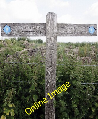Foto 6x4 Meridian Markierung Pfosten Rodmell obwohl etwas Abstand vom AC c2014