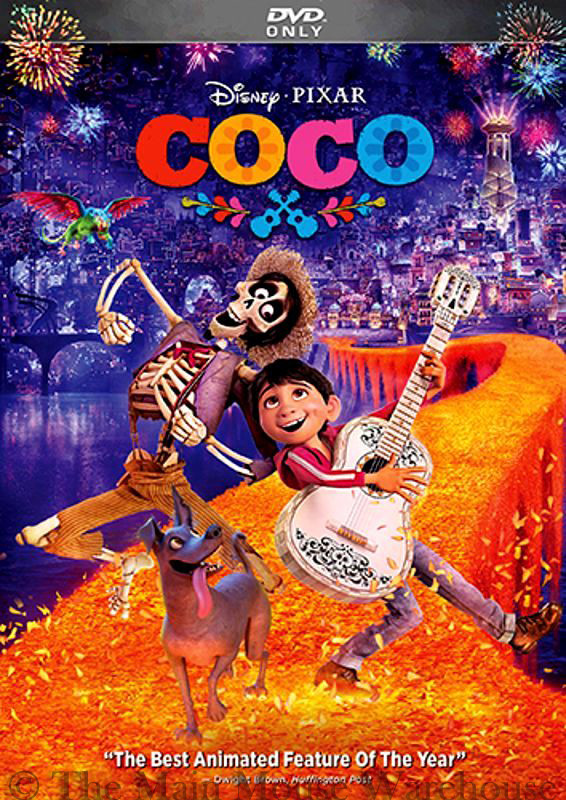 coco☆ＤＷＥ playalong DVD Disney Pixar Coco Mexico Day Of The Dead Family History
