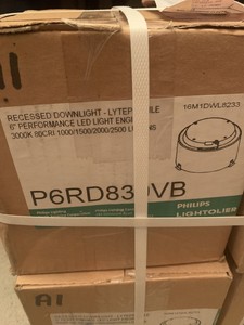 Philips Lightolier Recessed Downlight 6" Performance LED ...