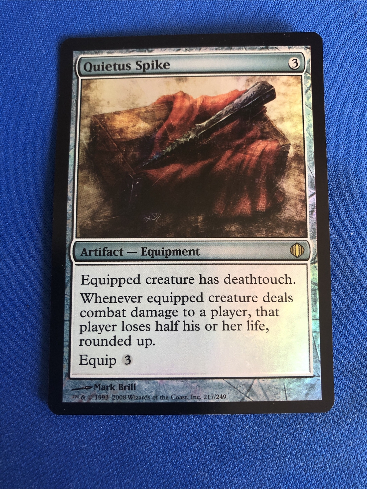 MTG - Quietus Spike - FOIL - Shards of Alara - NM/MT - Brandy New!