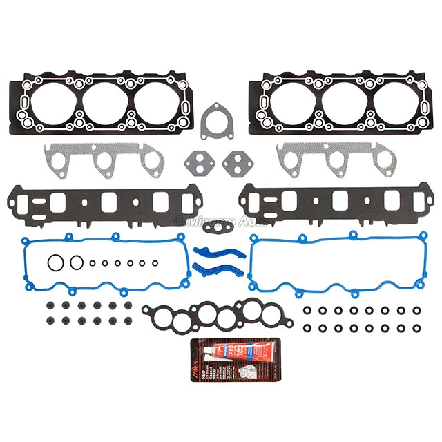 Полный комплект прокладок подшипников кольца подходят для 91-95 Ford Mercury 3,0 л OHV VIN U 1 - Изображение 3 из 4