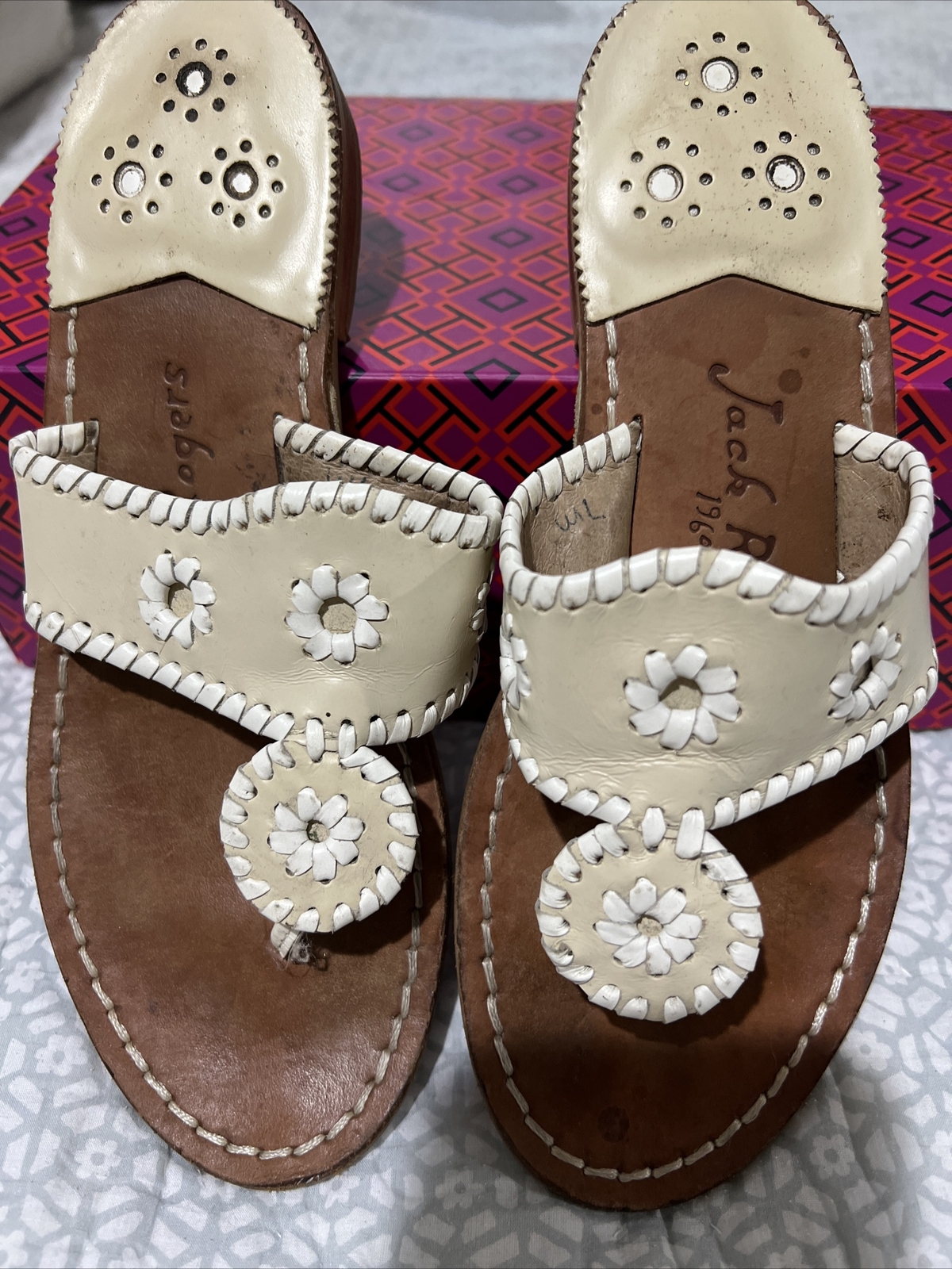 jack rogers sandals size 7 | eBay