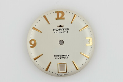 FORTIS Performance Automatic NOS Watch Dial Silver 27mm (ZB753) | eBay
