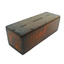 Antique oak box