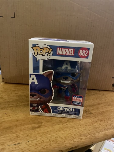 Funko Pop!  Marvel's CapWolf - 2021 Summer Virtual Funkon Exclusive #882