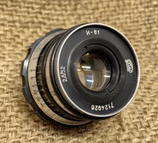 INDUSTAR-61 Soviet lens  (2.8 / 53 mm) copy Leica M39 Zorki FED RF