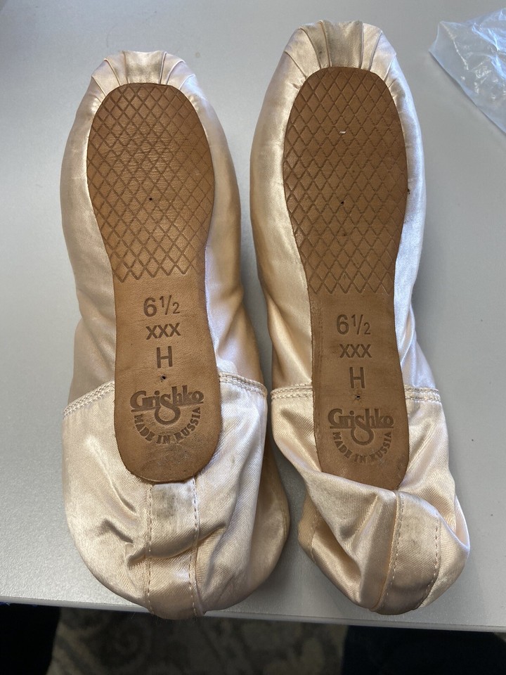 Grishko Vaganova Pointe Shoes Hard Shank eBay
