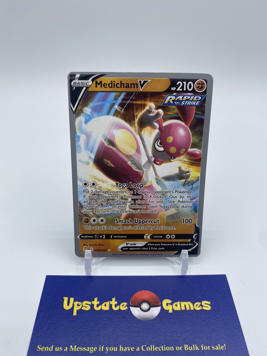 Pokemon 2022 World Championships CHERYL DECK Medicham V 083/203