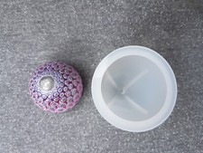 BOOWAN NICOLE Oster Eierbecher Silikonform Mit Hase – Für Jesmonite, Beton Oder Gips, Inkl. Stütze