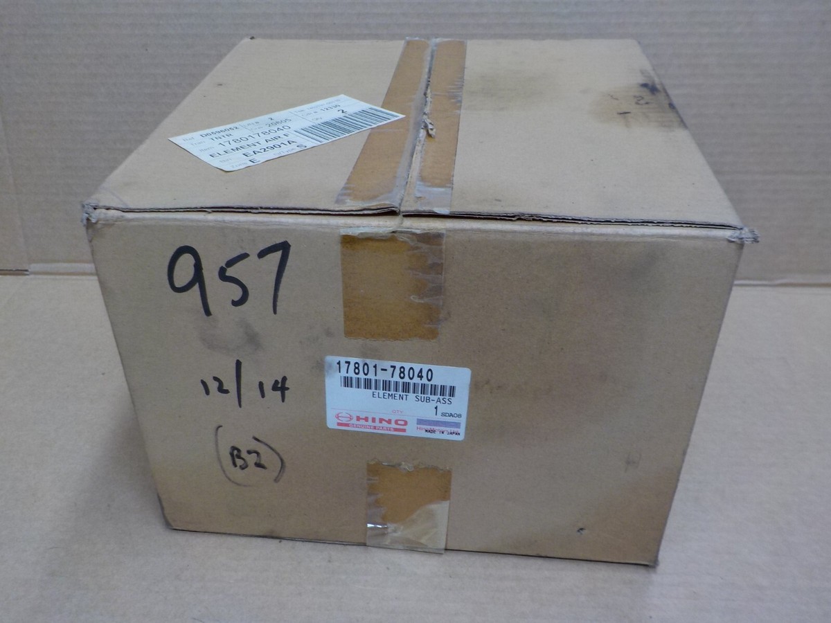 HINO 1780178040 Air Filter, 17801-78040, | eBay