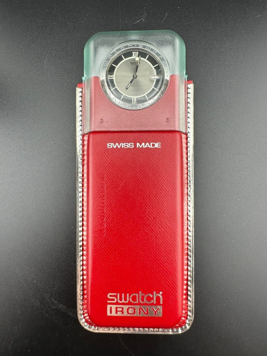 スォッチ　オートマティック 1994 Swatch Irony Date Quartz Watch Aluminum Case 36mm