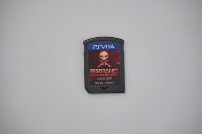 PS Vita Resistance Burning Skies Japan game US Seller
