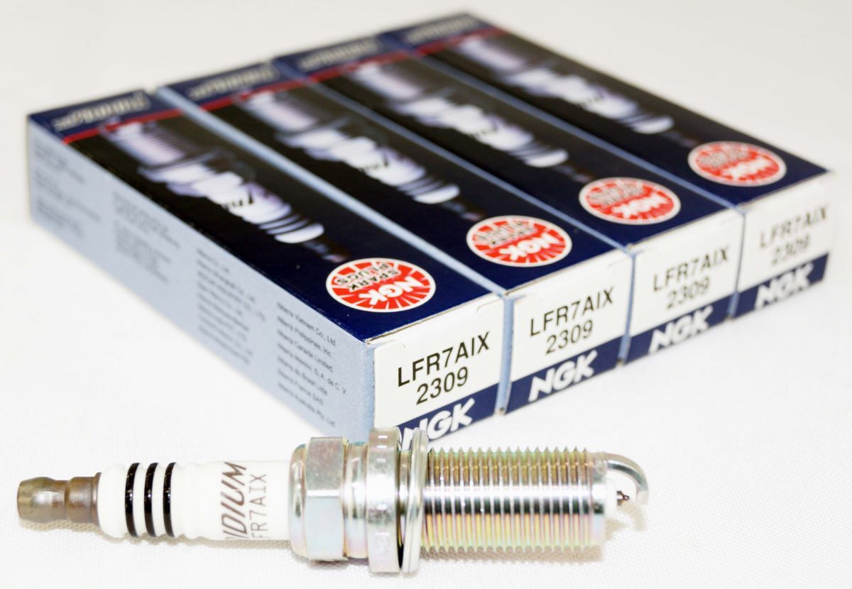 4 Pack Genuine Authentic NGK 2309 Iridium IX Spark Plugs LFR7AIX
