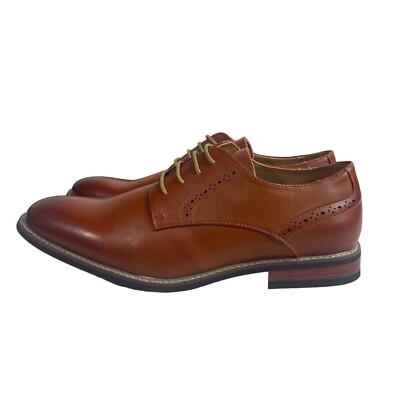 Bruno Marc Men\'s Brown Leather Prince 16 Oxford Shoes Sz 10.5 - NWB Bruno Marc Men main image 3