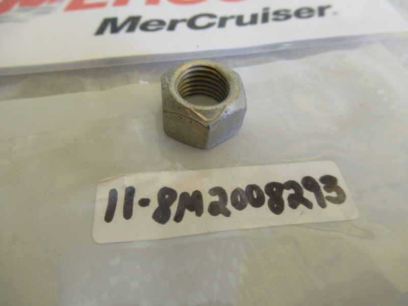 E100 Mercury Quicksilver 11-8M2008293 Nut OEM New Factory Boat 