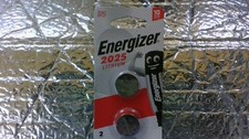 2 Energizer lithium 2025 Coin Cell batteries EXP date 2035
