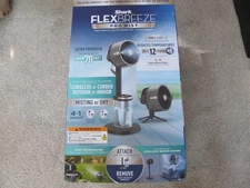 Shark FlexBreeze Pro Mist Indoor & Outdoor Fan with Misting System, Corded or Co