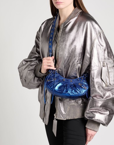 Balenciaga - Women - Leather Hobo bag - Blue