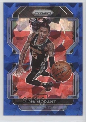 2021-22 Panini Prizm Blue Ice Prizm 3/125 Ja Morant #194 1yj