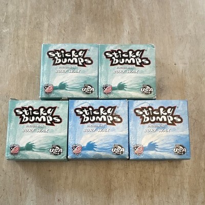 Sticky Bumps Surf Wax (barely used) - Original Cool & Basecoat 