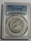 1861-O 50C SEATED LIBERTY SILVER HALF DOLLAR PCGS TOOL XF DETAILS Civil War Year