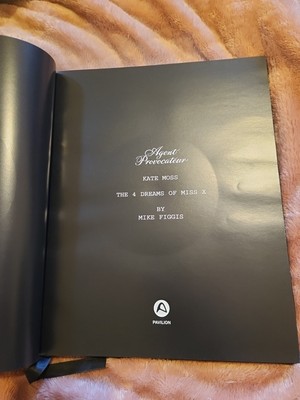 The 4 Dreams of Miss X Book 2007 ~ Kate Moss Agent Provocateur Mike Figgis + DVD
