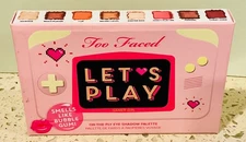 NIB Too Faced LET’S PLAY On The Fly Eye Shadow Palette LIMITED EDITION