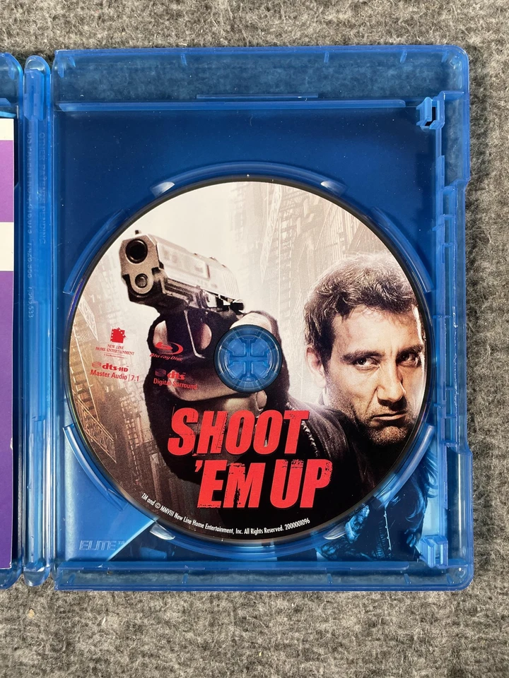 Shoot 'Em Up Blu-ray 2007 Clive Owen Paul Giamatti Monica Bellucci Action Movie Foto 3 de 4