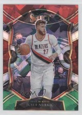 2020 Panini Select Concourse Red White Green Cracked Ice Prizm Jusuf Nurkic 1hs9