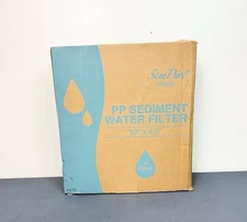 4 Pack Simpure 4.5"X 10" MPP Sediment Filter Cartridges Replacement Mpp-f10B-5