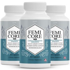 (3 Pack) Femicore for Women Advanced Wellness Max Support Femi Core Capsules