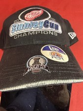 Detroit Red Wings 2002 Stanley Cup Champion Hat Cap New Era NHL Hockey Rules