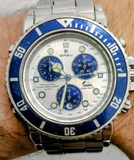 💎Orologio Breil Manta Chrono sub Diver 200 m Vintage Anni 90 Sveglia Alarm 3S10